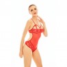 Mystique Body dentelle - Rouge