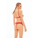 Mystique Body dentelle - Rouge