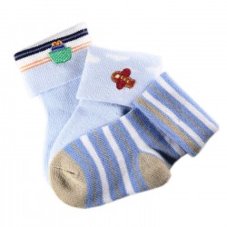 Pack de 3 Paires Chaussettes Coton Bébé