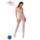 BS074W Bodystocking - Blanc