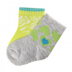 Pack de 2 Paires Chaussettes Coton Bébé