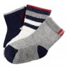 Pack de 3 Paires Chaussettes Coton Bébé