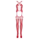 G313 Bodystocking - Rouge