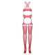 G313 Bodystocking - Rouge