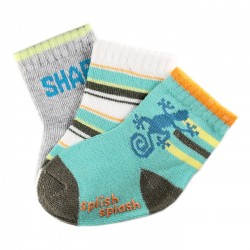 Pack de 3 Paires Chaussettes Coton Bébé