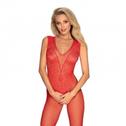 N112 Bodystocking - Rouge