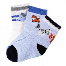 Pack de 3 Paires Chaussettes Coton Bébé