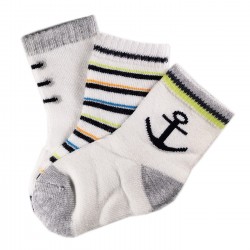 Pack de 3 Paires Chaussettes Coton Bébé