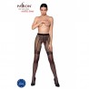 TIOPEN 016 Collants ouverts 20 den - Noir