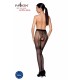 TIOPEN 016 Collants ouverts 20 den - Noir