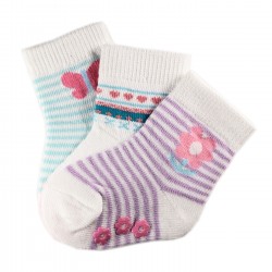 Pack de 3 Paires Chaussettes Coton Bébé