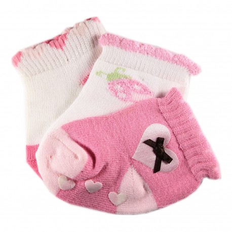 Pack de 3 Paires Chaussettes Coton Bébé