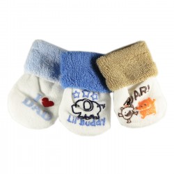 Pack de 3 Paires Chaussettes Coton Bébé