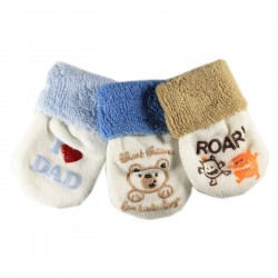 Pack de 3 Paires Chaussettes Coton Bébé