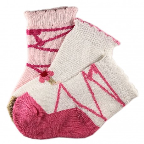 Pack de 3 Paires Chaussettes Coton Bébé