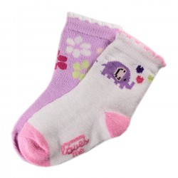 Pack de 3 Paires Chaussettes Coton Bébé