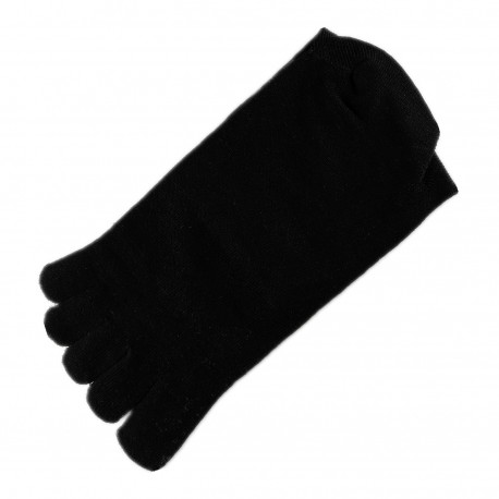 Pack de 2 Paires Chaussettes à doigts Mixte Noir T.U.