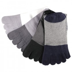 Pack de 4 Paires Chaussettes à doigts Assortis T.U.