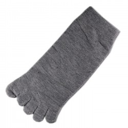 Pack de 2 Paires Socquettes à doigts Gris T.U.