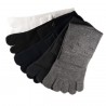 Pack de 5 Paires Chaussettes à doigts Assortis T.U.