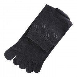 Pack de 2 Paires Chaussettes à doigts Gris foncé T.U.