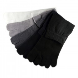 Pack de 5 Paires Chaussettes à doigts Assorties T.U.