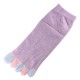 Pack de 6 Paires Socquettes à doigts Assorties T.U.