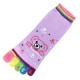 Pack de 6 Paires Socquettes à doigts Nounours Assorties T.U.