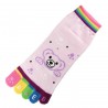 Pack de 2 Paires Socquettes à doigts Nounours Rose T.U.