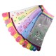 Pack de 2 Paires Socquettes à doigts Nounours Rose T.U.