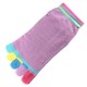 Pack de 6 Paires Socquettes à doigts Fillette Mignonne Assorties T.U.