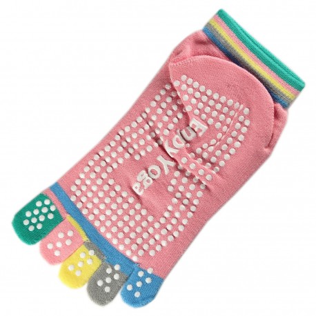 Pack de 2 Paires Socquettes à doigts Enjoy Yoga T.U.