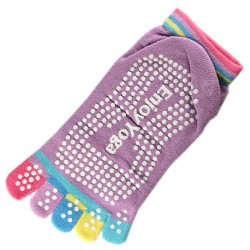 Pack de 2 Paires Socquettes à doigts Enjoy Yoga T.U.