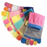 Pack de 6 Paires Socquettes à doigts Assorties T.U.