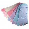 Pack de 4 Paires Socquettes INVISIBLE à doigts Assorties T.U.