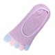 Pack de 2 Paires Socquettes INVISIBLE à doigts Mauve T.U.