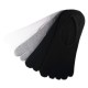 Pack de 2 Paires Socquettes INVISIBLE à doigts Blanc T.U.