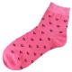 Pack de 7 Paires Chaussettes Assorties Coton Coeur Femme T.U.