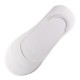 Pack de 2 Paires Socquettes Invisible Anti-dérapant Blanc T.U.