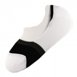 Pack de 12 Paires Socquettes Invisible Anti-dérapant T.U.