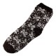 Pack de 4 Paires Chaussettes Chaudes Assorties Polaire Mixte Motif Nordique T.U.