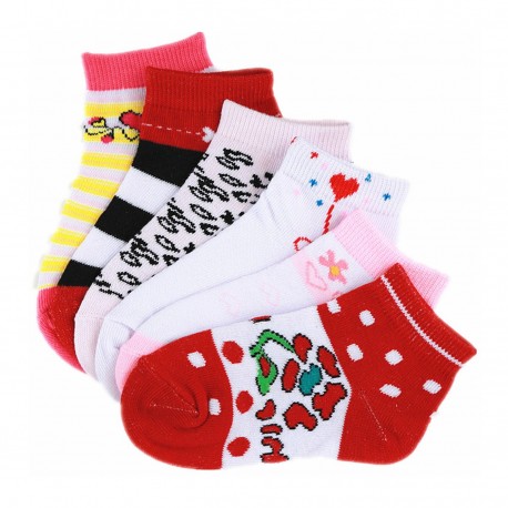 Pack de 6 Paires Chaussettes Enfant