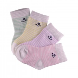 Pack de 4 Paires Chaussettes Bébe