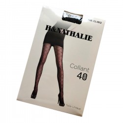 Collants effet résille NOIR