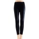 Leggings Style Cuir avec Bouton