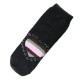 Pack de 2 Paires Chaussettes Chaudes Polaires Motif Cœur Noir T.U.